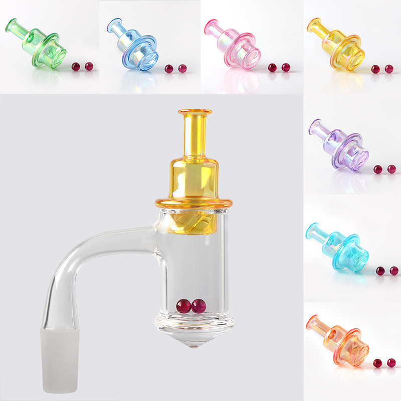 Two Styles full weld Smoking Beveled Edge Faceted Quartz Banger 25mmOD Seamless Diamond Bottom Nails Colored UFO Style Caps And Marble For Glass Water Bongs Dab Rigs
Two Styles full weld Smoking Beveled Edge Faceted Quartz Banger 25mmOD Seamless Diamond Bottom Nails Colored UFO Style Caps And Marble For Glass Water Bongs Dab Rigs