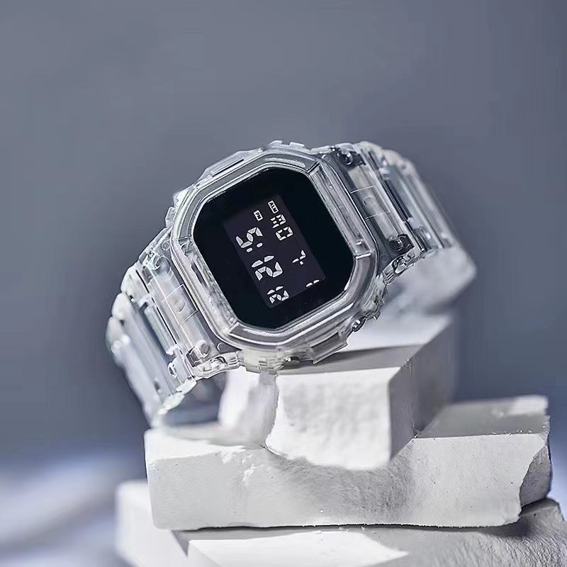 Sports Men's 2100 700 Quartz Watch LED Digital Display Waterproof and Shockproof World Time Transparent High Quality
Sports Men's 2100 700 Quartz Watch LED Digital Display Waterproof and Shockproof World Time Transparent High Quality