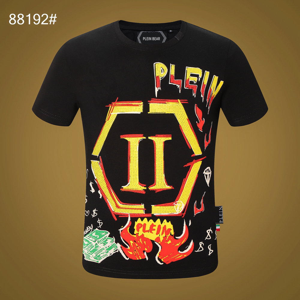 PLEIN BEAR T SHIRT Mens Designer Tshirts Brand Clothing Rhinestone Skull Men T-shirts Classical High Quality Hip Hop Streetwear Tshirt Casual Top Tees PB 11354, Black
PLEIN BEAR T SHIRT Mens Designer Tshirts Brand Clothing Rhinestone Skull Men T-shirts Classical High Quality Hip Hop Streetwear Tshirt Casual Top Tees PB 11354, Black