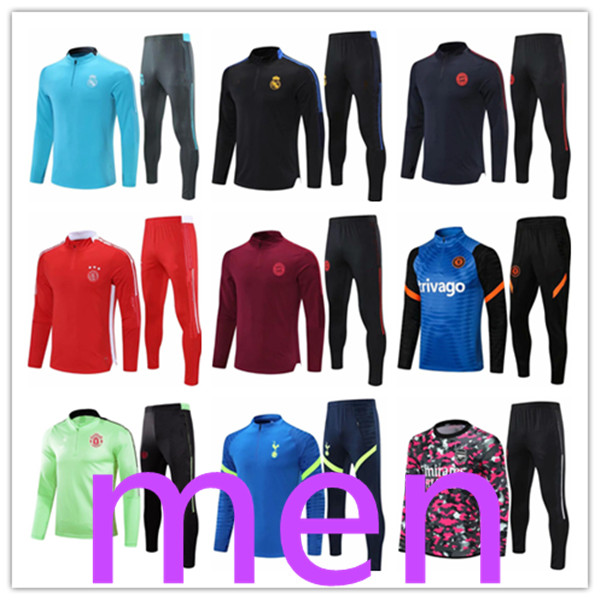 2021 mens men s football training suits tracksuit kit survetement foot soccer chandal futbol chánda designers tracksuits hombre, Black
2021 mens men s football training suits tracksuit kit survetement foot soccer chandal futbol chánda designers tracksuits hombre, Black