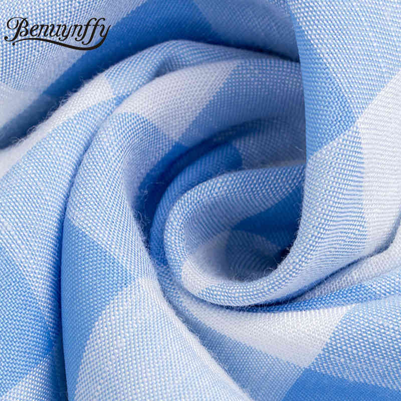 Square Collar Ruffle Sleeveless Plaid Mini Dresses Women Backless High Waist Holiday Style Beach Casual Summer Dress 210510