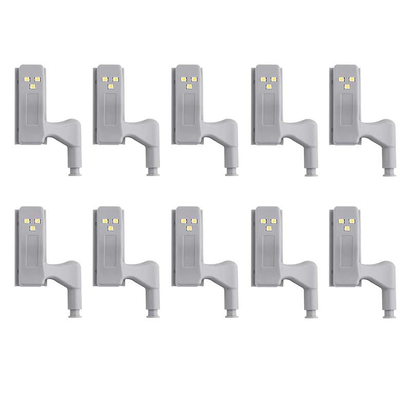 Night Lights 10Pcs Universal Cabinet Wardrobe Hinge LED Battery Sensor 12V For Kitchen Bedroom Parlor
Night Lights 10Pcs Universal Cabinet Wardrobe Hinge LED Battery Sensor 12V For Kitchen Bedroom Parlor