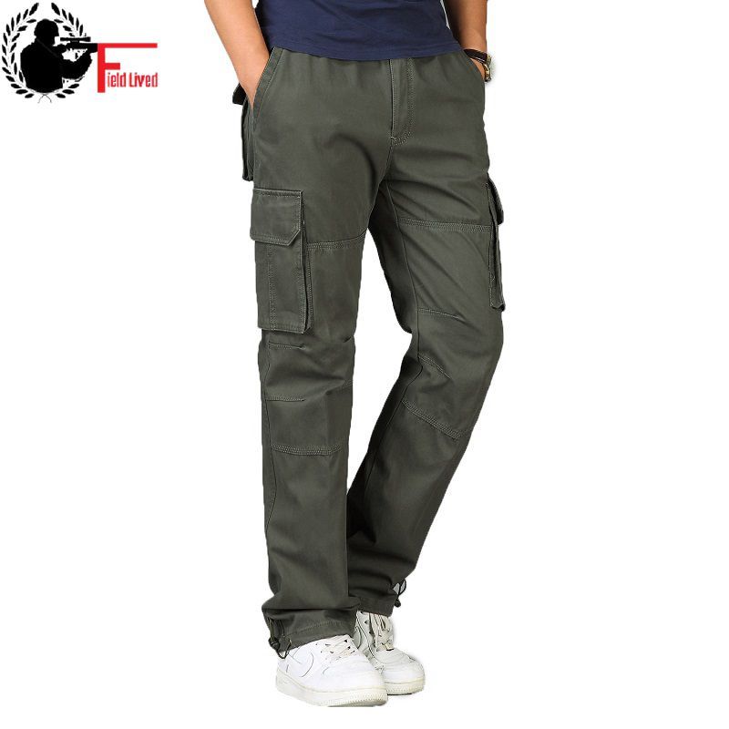 Military Pants Men's Big Tall Large Size Plus Oversized Trouser Elastic Waist Multi Pocket Cargo Pants Male Loose Jogger 6XL 5XL 210518, Black
Military Pants Men's Big Tall Large Size Plus Oversized Trouser Elastic Waist Multi Pocket Cargo Pants Male Loose Jogger 6XL 5XL 210518, Black