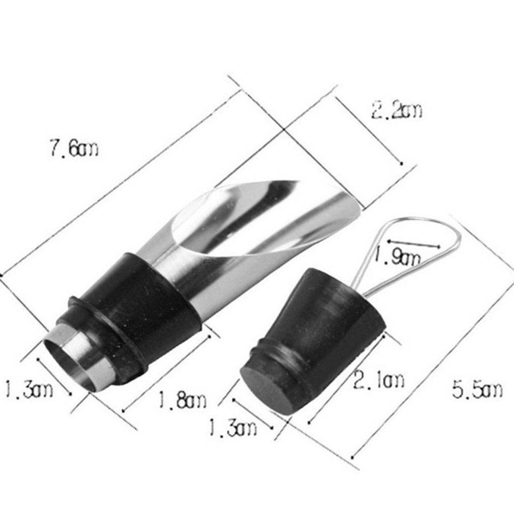 Rvs Stopper Red Wine Lighter Gift from bottle stop Decanter Gift Lighting Wine Accessories