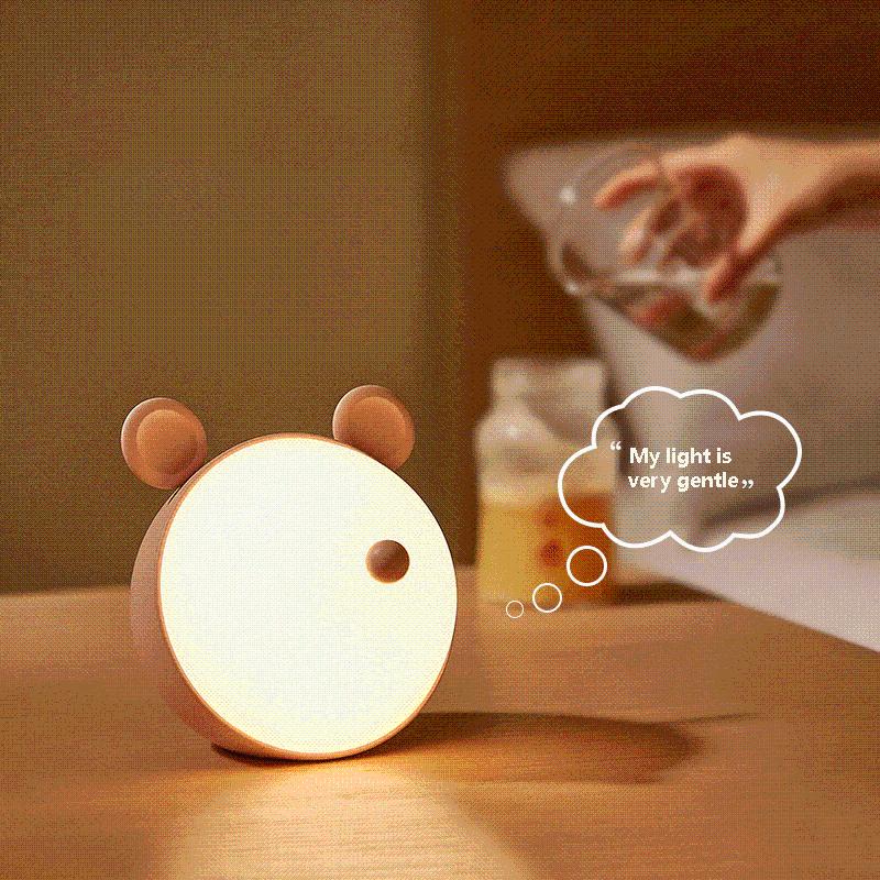 Night Lights Touch Switch With Adjustable Brightness USB Charging Bedside Kids Feeding Lamp Baby Room Decoration Mouse Shape Light
Night Lights Touch Switch With Adjustable Brightness USB Charging Bedside Kids Feeding Lamp Baby Room Decoration Mouse Shape Light