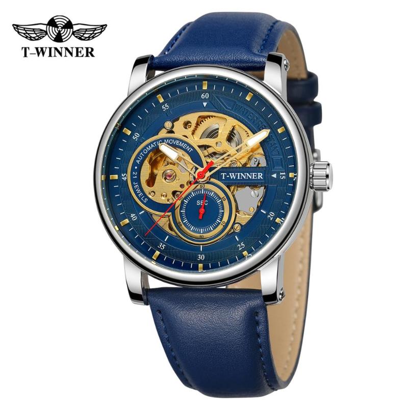 Winner Fashion Polygon Creative Surface Binocular Steel Band Mechanical Men's Hand Watch Multiple Colors To Choose From Wristwatches, Slivery;brown
Winner Fashion Polygon Creative Surface Binocular Steel Band Mechanical Men's Hand Watch Multiple Colors To Choose From Wristwatches, Slivery;brown