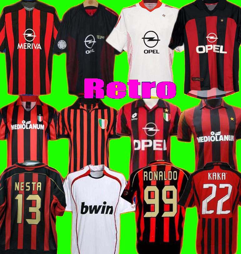AC MILAN Gullit SOCCER JERSEY Retro1990 2000 1962 1963 2007 2002 2003 2004 1988 96 97 Van Basten KAKA Inzaghi football shirt, Black;yellow
AC MILAN Gullit SOCCER JERSEY Retro1990 2000 1962 1963 2007 2002 2003 2004 1988 96 97 Van Basten KAKA Inzaghi football shirt, Black;yellow