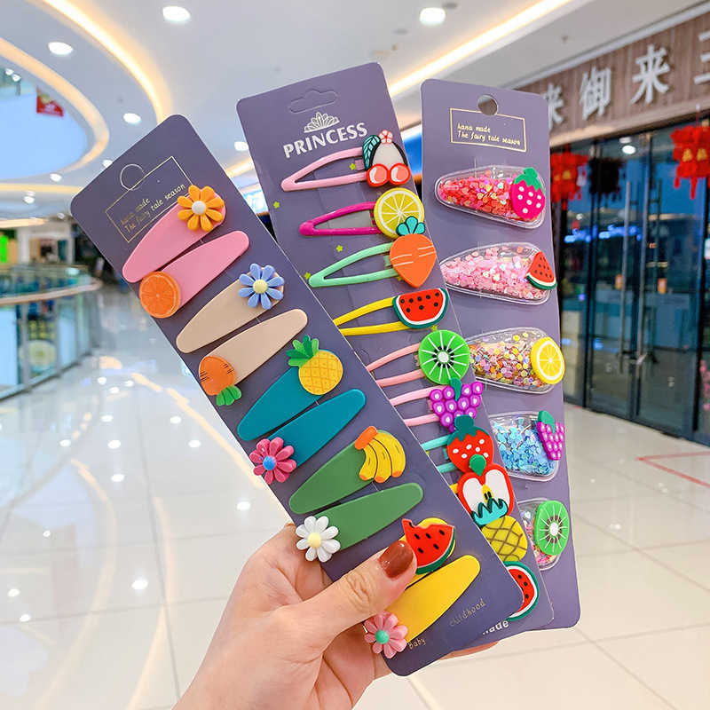 Children's hairpin set 10 Piece Korean girls' baby banger with simple hair accessories, Tw00757
Children's hairpin set 10 Piece Korean girls' baby banger with simple hair accessories, Tw00757