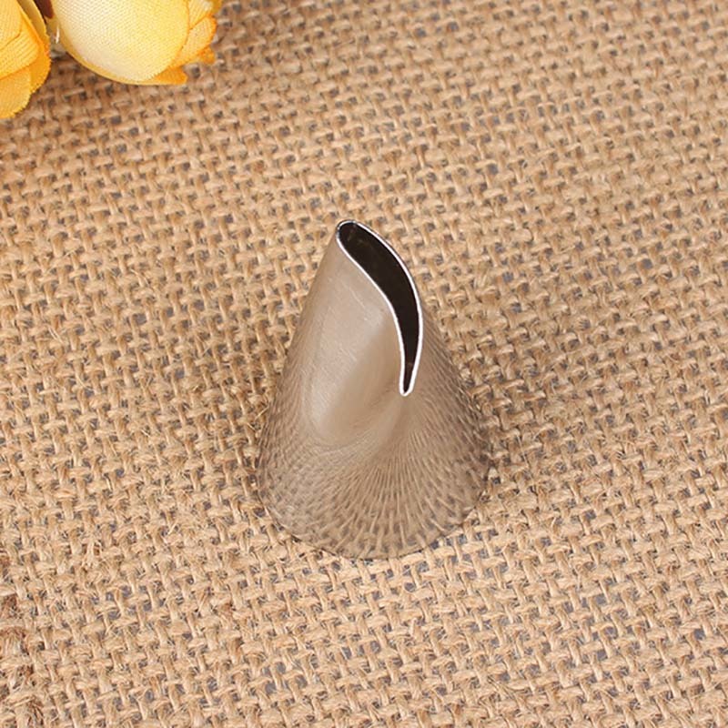 1Pcs Cookies Supplies Fondant Cake Decoration Multi Purpose Pastry Nozzle Silver Rose Tulip Flower Kitchen Gadgets