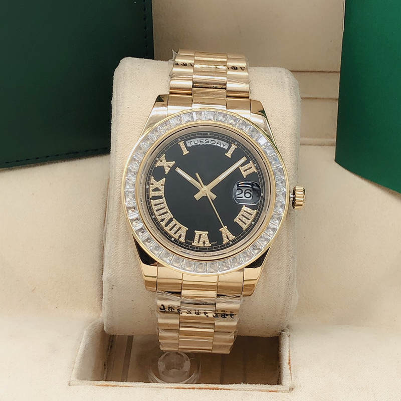 Men's automatic mechanical watch, 41MM classic fashion sapphire, Roman face week calendar waterproof leisure sport, Camel
Men's automatic mechanical watch, 41MM classic fashion sapphire, Roman face week calendar waterproof leisure sport, Camel