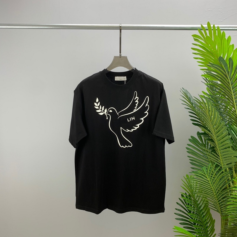 22ss Europe Paris Classic Birds Print T shirts Spring Summer Mens Tshirt Women Clothes Casual Cotton Tee, Black
22ss Europe Paris Classic Birds Print T shirts Spring Summer Mens Tshirt Women Clothes Casual Cotton Tee, Black