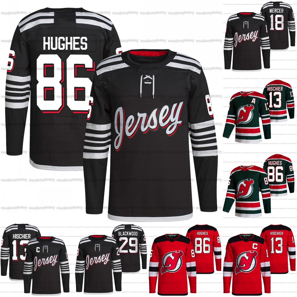 86 Jack Hughes New Jersey Devils 2021-22 Black Dawson Mercer Nico Hischier Mackenzie Blackwood Chase De Leo Tyce Thompson Subban Jimmy Vesey Custom Jesper Bratt, 2021-22 red home women s-xxl
86 Jack Hughes New Jersey Devils 2021-22 Black Dawson Mercer Nico Hischier Mackenzie Blackwood Chase De Leo Tyce Thompson Subban Jimmy Vesey Custom Jesper Bratt, 2021-22 red home women s-xxl