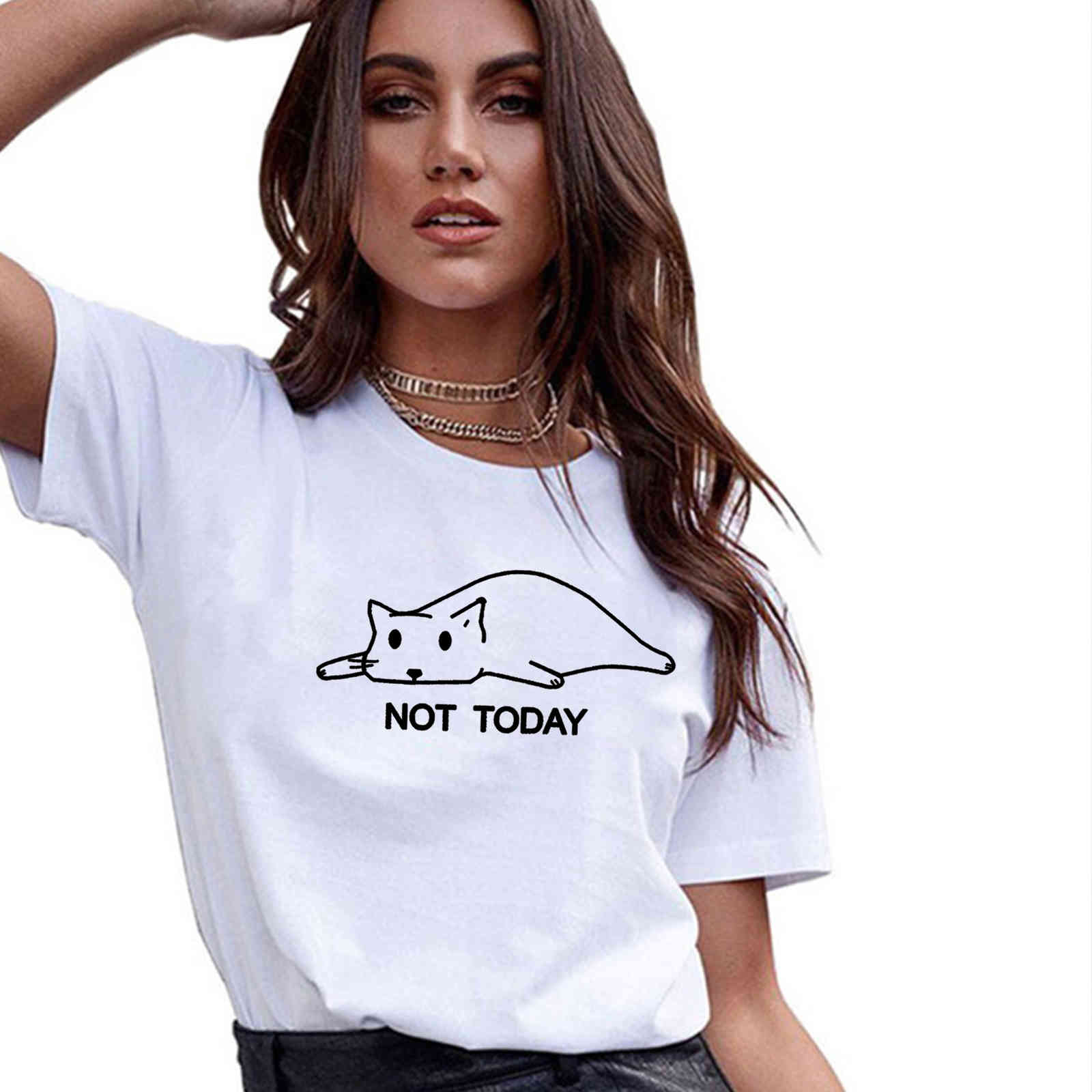 not tooay steal lazy cat city leisure art short sve summer ladi' exquisite t-shirt, White
not tooay steal lazy cat city leisure art short sve summer ladi' exquisite t-shirt, White