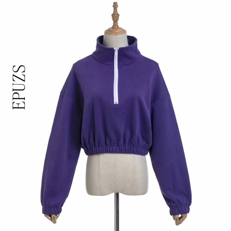 spring zipper crop hoodies women Sweatshirt casual cotton long sleeve ullover Streetwear loose Hoodies 210521, Purple
spring zipper crop hoodies women Sweatshirt casual cotton long sleeve ullover Streetwear loose Hoodies 210521, Purple