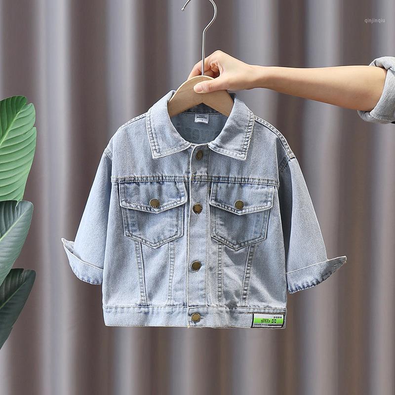 Jackets 1-8 Years Old Boy Jacket Spring Autumn Fashion Letter Printed Denim Baby Casual Outerwear Children's Clothing, Blue;gray
Jackets 1-8 Years Old Boy Jacket Spring Autumn Fashion Letter Printed Denim Baby Casual Outerwear Children's Clothing, Blue;gray