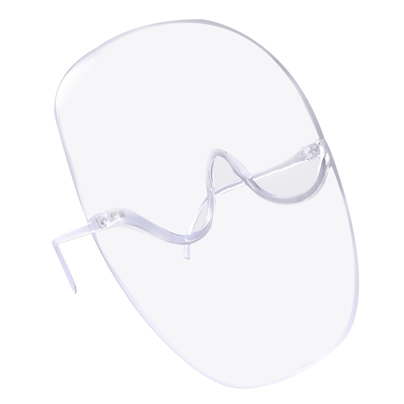 Extended PC transparent full face protective space mask plastic riding Vue shield