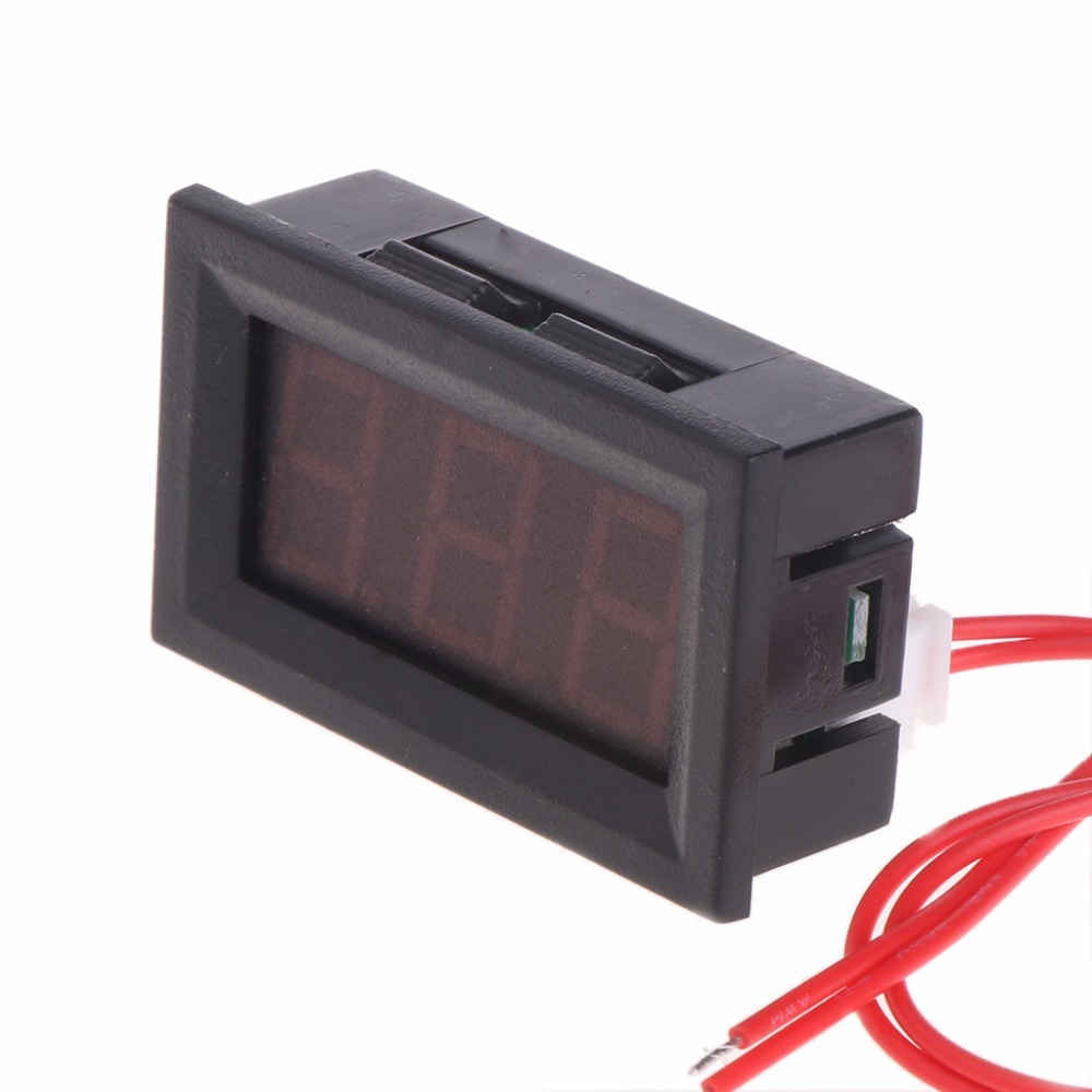 2 Wire 0.56 "Ac 30 V-500 V Led Digital Voltage Meter Monitor Tester For 110V 220V 380V Tester Tool