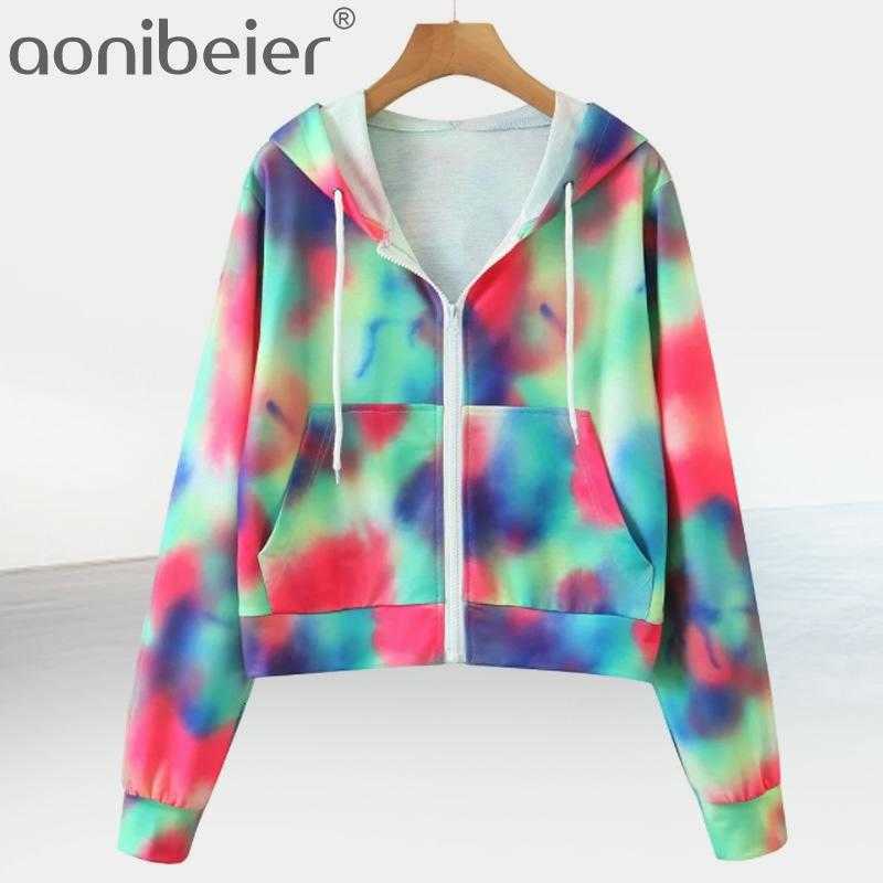 Women Zippers Sweatshirts Tie Dye Long Sleeve Hoodies Autumn Spring Basic Zip-Up Tops Trip Outwear 210604, Blue top
Women Zippers Sweatshirts Tie Dye Long Sleeve Hoodies Autumn Spring Basic Zip-Up Tops Trip Outwear 210604, Blue top