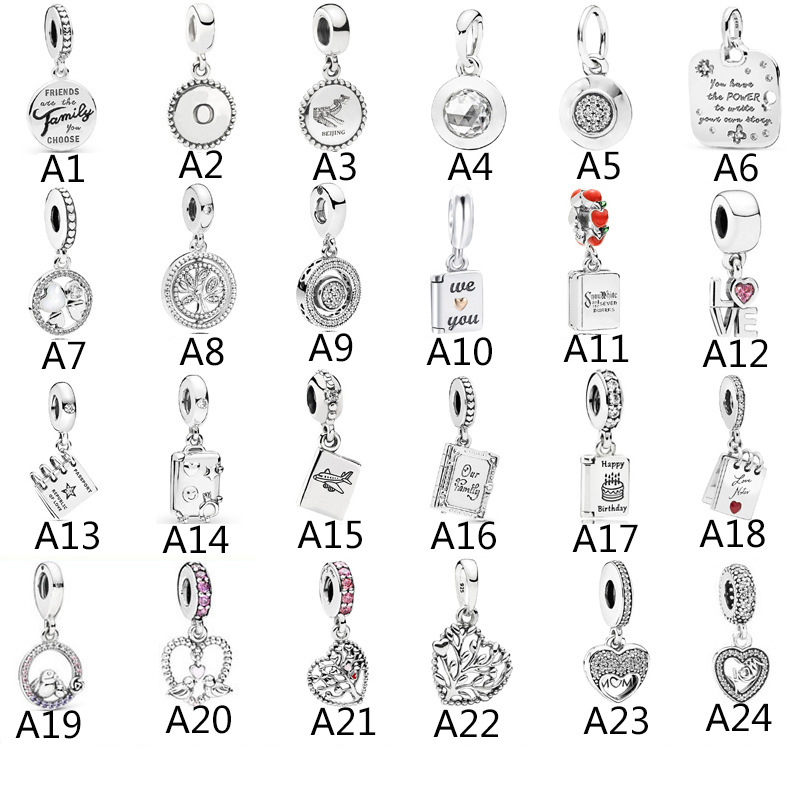Women 925 Silver Loose Beads Fashion Design Charms Fit Pandora Bracelet Moment Pendant Hearts Gemstone Lady DIY Jewelry With Original Bag
Women 925 Silver Loose Beads Fashion Design Charms Fit Pandora Bracelet Moment Pendant Hearts Gemstone Lady DIY Jewelry With Original Bag