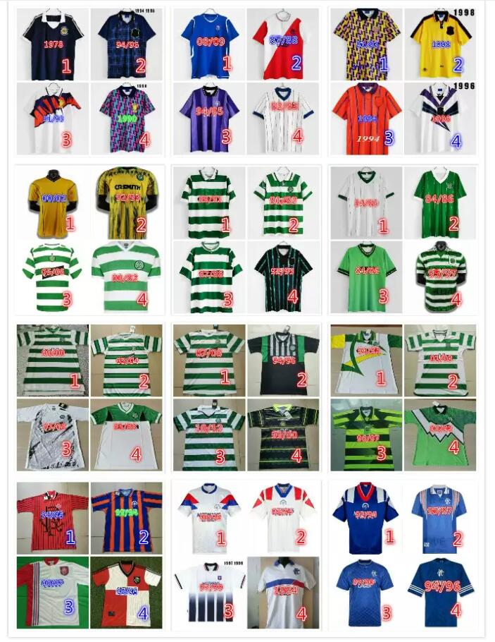 Retro 93 94 Glasgow Celtic soccer jerseys 82 83 87 88 90 1992 1994 1995 96 97 99 2000 2002 Vintage GASCOIGNE MCCOIST Classic Scotland LARSSON football shirts
Retro 93 94 Glasgow Celtic soccer jerseys 82 83 87 88 90 1992 1994 1995 96 97 99 2000 2002 Vintage GASCOIGNE MCCOIST Classic Scotland LARSSON football shirts