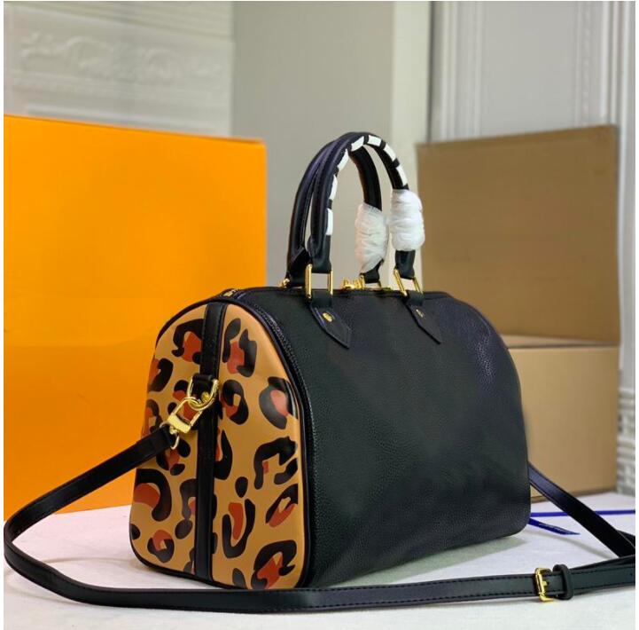 Womens Cross Body speedy women Shoulder BagsLeopard Print Designerl tones street Casual Handbag Tote, Brown 01
Womens Cross Body speedy women Shoulder BagsLeopard Print Designerl tones street Casual Handbag Tote, Brown 01