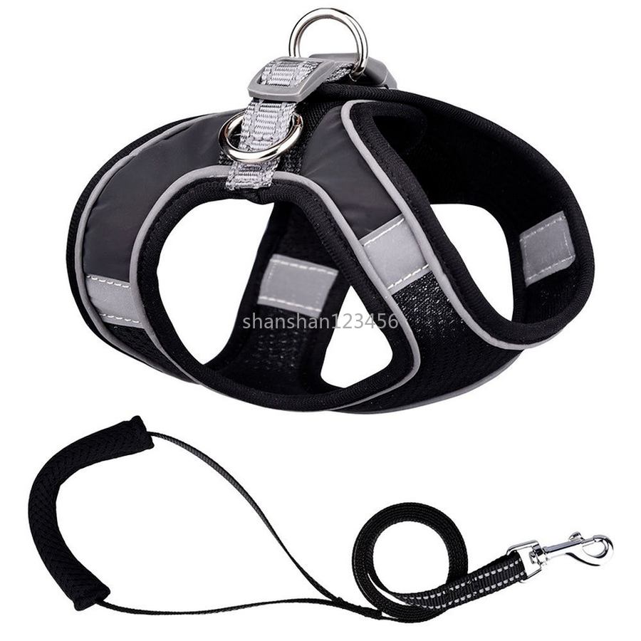 Night Reflect Light Waistcoat Harness Leash Set Adjustable Breathable Collar Rope Outdoor Metal Rings Leashes Pet Dog Supplies Will and Sandy
Night Reflect Light Waistcoat Harness Leash Set Adjustable Breathable Collar Rope Outdoor Metal Rings Leashes Pet Dog Supplies Will and Sandy