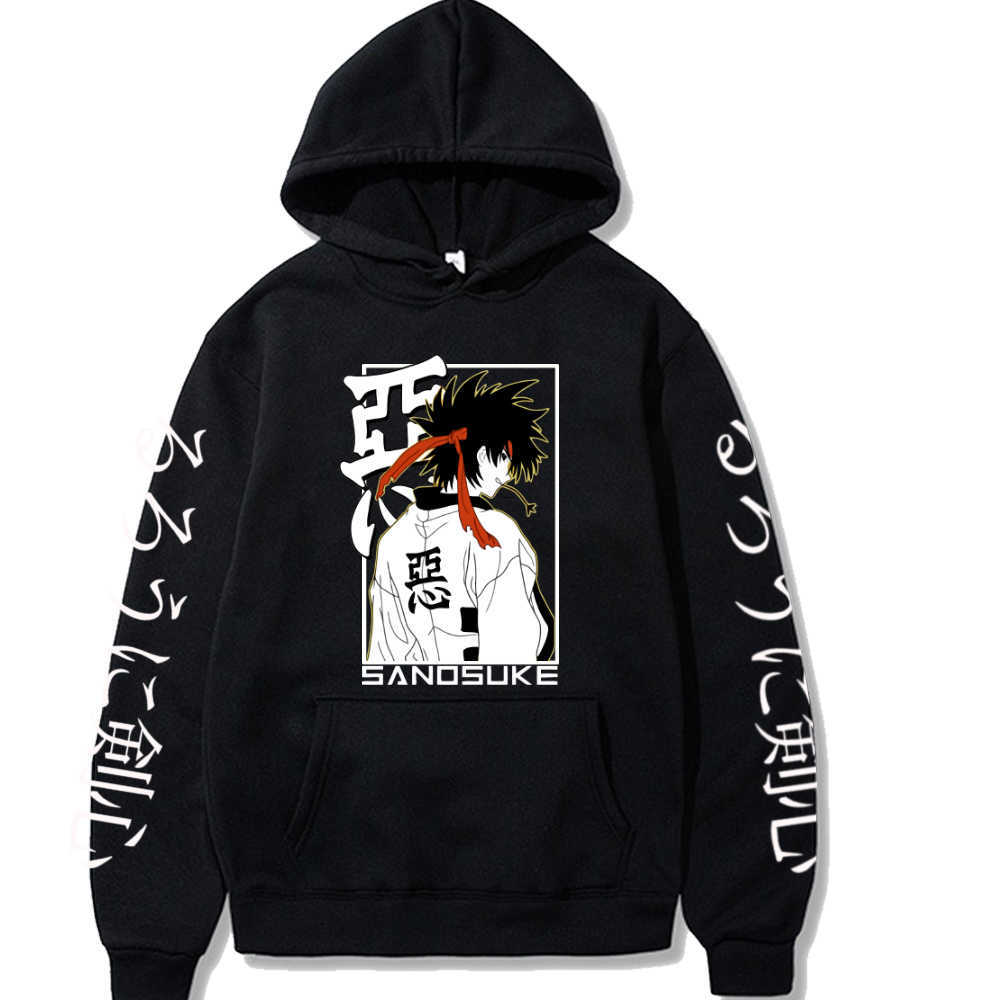 Rurouni Kenshin Long Sleeve Casual Loose Print Anime Unisex Hoodie Y0727, Black
Rurouni Kenshin Long Sleeve Casual Loose Print Anime Unisex Hoodie Y0727, Black