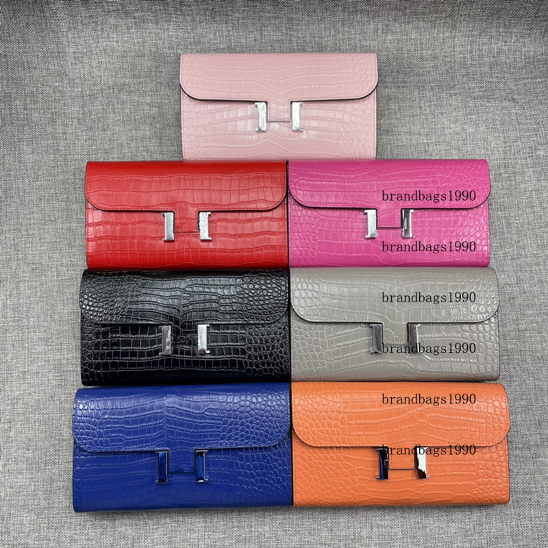 Luxurys Designers wallet Top quality Alligator Long Wallets Women Card holders Silver hardware Purse Bags fashion Cowskin Genuine leather come with box H539, Orange
Luxurys Designers wallet Top quality Alligator Long Wallets Women Card holders Silver hardware Purse Bags fashion Cowskin Genuine leather come with box H539, Orange