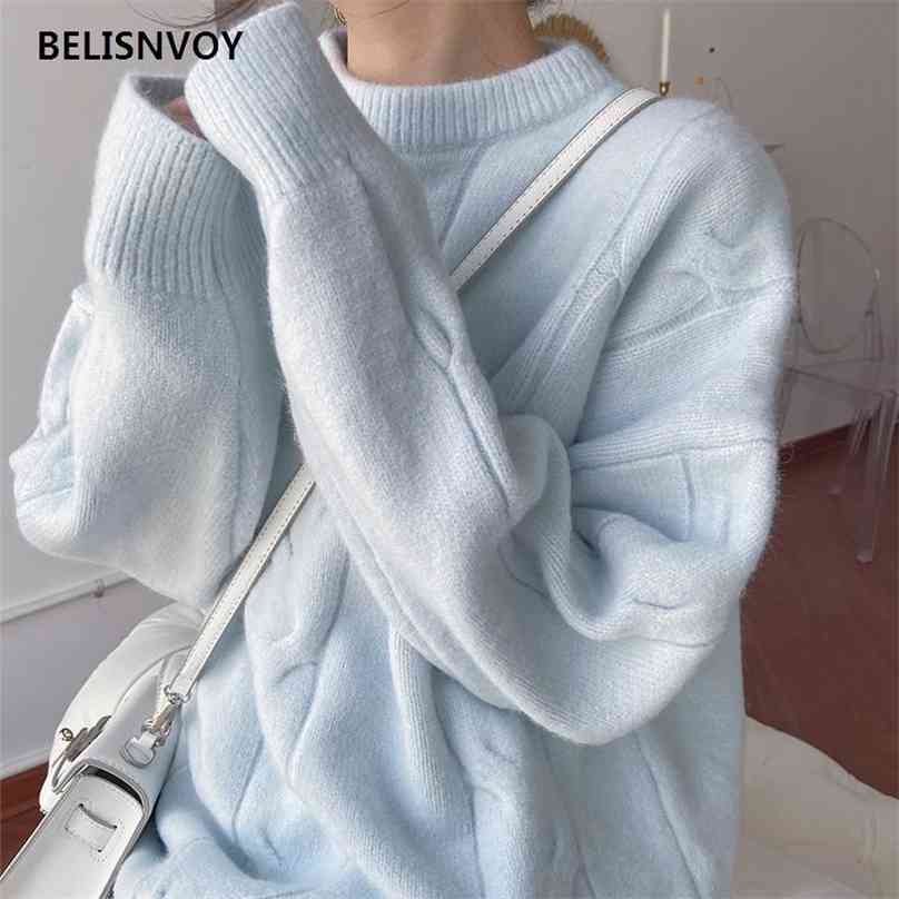 Japanese Style Mohair Oversize Sweater Women Ribbed Knitted Pullovers Loose Solid Warm Sweet Winter Clothes 210520
Japanese Style Mohair Oversize Sweater Women Ribbed Knitted Pullovers Loose Solid Warm Sweet Winter Clothes 210520