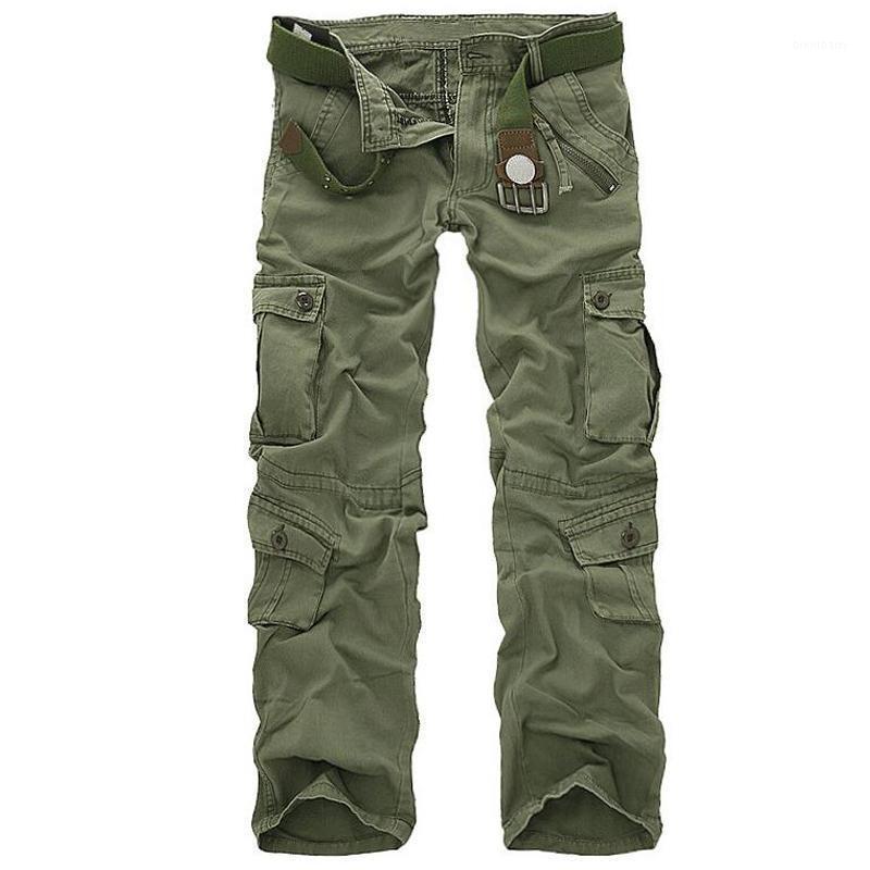 Army Tactical Pants Multi-pocket 100% Cotton Cargo Men Loose Green Casual Trousers Plus Size -44 Men's, Army green
Army Tactical Pants Multi-pocket 100% Cotton Cargo Men Loose Green Casual Trousers Plus Size -44 Men's, Army green