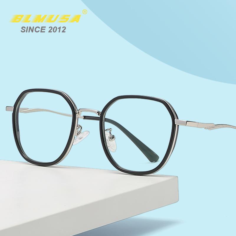 Sunglasses BLMUSA Women's Metal Myopia Glasses Frame Fashion TR90 Polygonal Anti Blue Ray Simple Optical Women Eyewear
Sunglasses BLMUSA Women's Metal Myopia Glasses Frame Fashion TR90 Polygonal Anti Blue Ray Simple Optical Women Eyewear