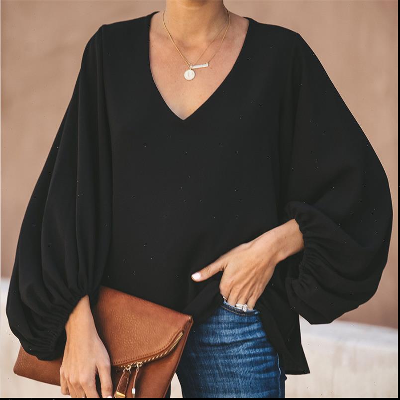 chiffon v womens blouses veck blouse lantern long sleeve plain loose summer shirts ladies oversized elegant female, White
chiffon v womens blouses veck blouse lantern long sleeve plain loose summer shirts ladies oversized elegant female, White