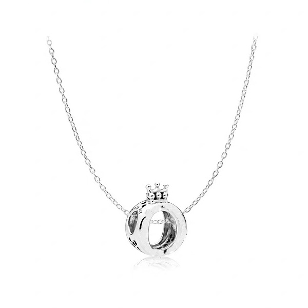 Exquisite Silver Plated Crown Pendent Necklace Fit Pandora Women Nice Gift Wedding Jewelry
Exquisite Silver Plated Crown Pendent Necklace Fit Pandora Women Nice Gift Wedding Jewelry
