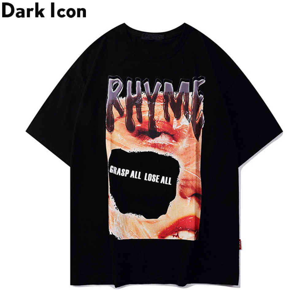 Print Hip Hop T-shirt Men Women Summer Streetwear Men's Tee Shirts Man Clothing Black White 210603
Print Hip Hop T-shirt Men Women Summer Streetwear Men's Tee Shirts Man Clothing Black White 210603