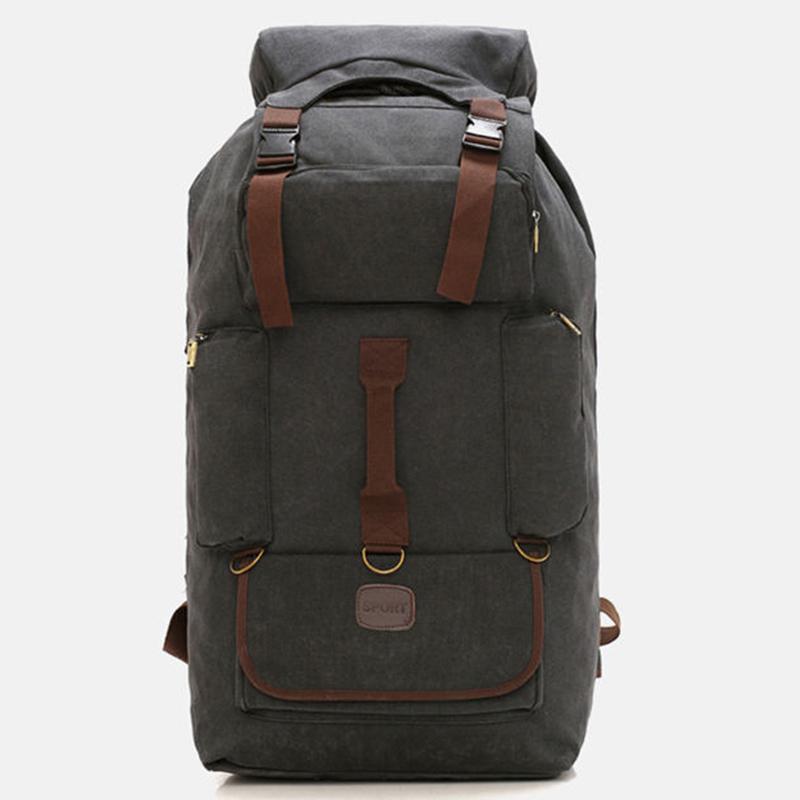 Backpack Men's Super Large Capacity Wear-resistant Canvas Material Casual Fashion Outdoor Mountaineering Hiking Student Bag, Light black 135l
Backpack Men's Super Large Capacity Wear-resistant Canvas Material Casual Fashion Outdoor Mountaineering Hiking Student Bag, Light black 135l