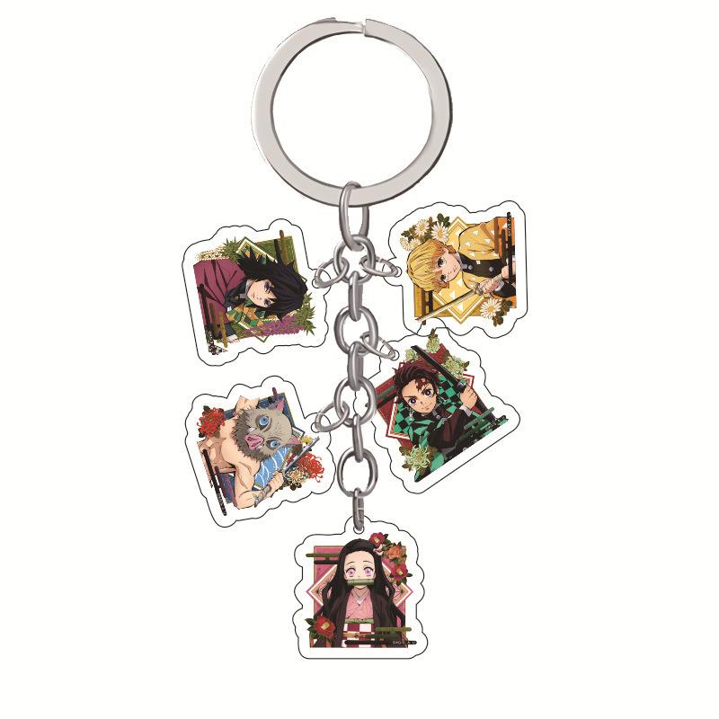 Keychains Kimetsu No Yaiba Acrylic Tanjirou Nezuko Agatsuma Zenitsu Rengoku Kyoujurou Keychain Cute Anime Demon Slayer Key Chain Jewelry
Keychains Kimetsu No Yaiba Acrylic Tanjirou Nezuko Agatsuma Zenitsu Rengoku Kyoujurou Keychain Cute Anime Demon Slayer Key Chain Jewelry