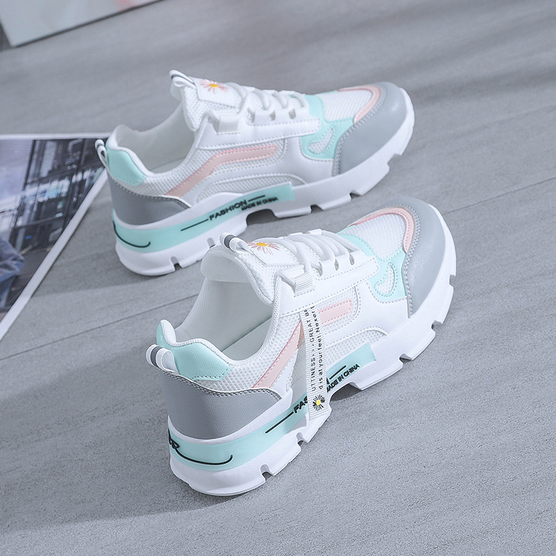 Spring Korean Platform Sneakers Women Shoes Thick Bottom Chunky Sneakers Breathable Mixed Colors Slip On Casual Shoes Woman 2021 usdtoiyeh, White green
Spring Korean Platform Sneakers Women Shoes Thick Bottom Chunky Sneakers Breathable Mixed Colors Slip On Casual Shoes Woman 2021 usdtoiyeh, White green