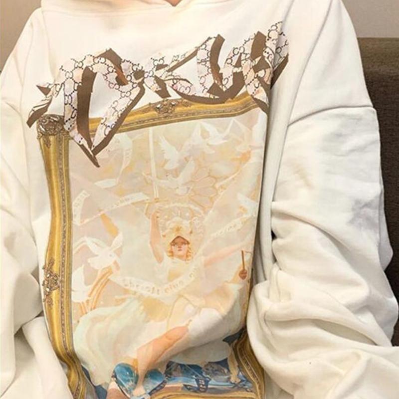 Women's Hoodies & Sweatshirts Hooded Sweatshirt Womens USA Fashion Pullover Casual Long Sleeve Streetwear Loose Oversized Aesthetic Fall 202, White
Women's Hoodies & Sweatshirts Hooded Sweatshirt Womens USA Fashion Pullover Casual Long Sleeve Streetwear Loose Oversized Aesthetic Fall 202, White