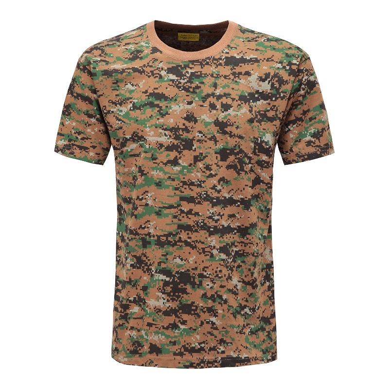 Military Camouflage Clothing Breathable Combat T-Shirt Men Summer Short Sleeved Tshirt Army Camo Soldier Male Tee t shirt 210518