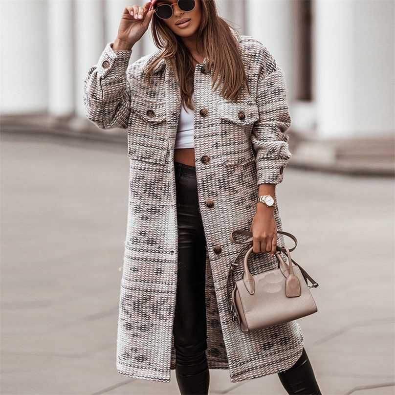 Lapel Long Sleeve Loose Vintage Fit Jacket Winter Women Casual Lady Pocket Big Size Tops Coat Basic Thick Overcoat 211019, 01 khaki
Lapel Long Sleeve Loose Vintage Fit Jacket Winter Women Casual Lady Pocket Big Size Tops Coat Basic Thick Overcoat 211019, 01 khaki