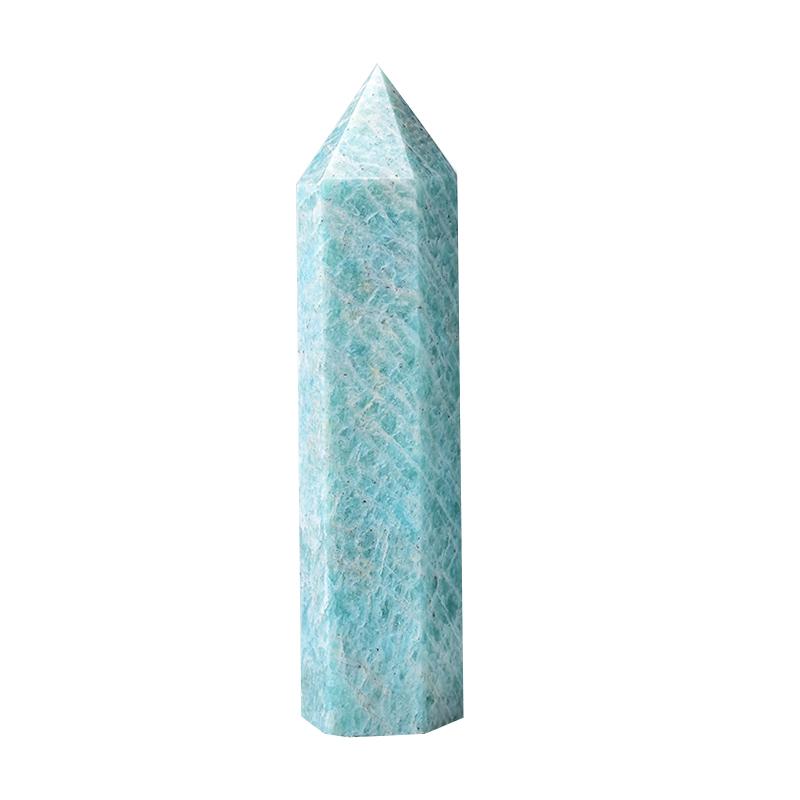 Decorative Objects & Figurines 1pc Natural Amazonite Crystal Point Meditation Healing Stone Reiki Obelisk Wand Ornament For Home Decor Pyram
Decorative Objects & Figurines 1pc Natural Amazonite Crystal Point Meditation Healing Stone Reiki Obelisk Wand Ornament For Home Decor Pyram