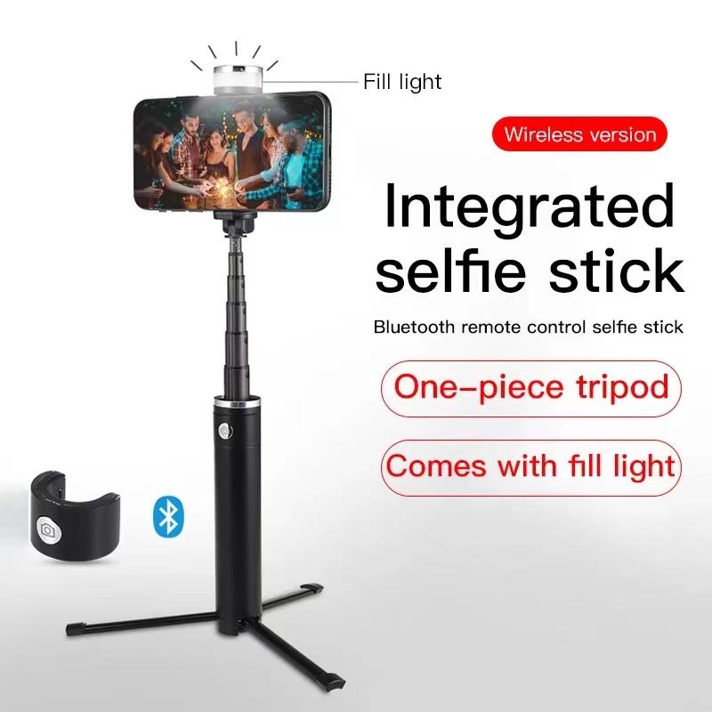 In 1 Bluetooth Tripod Selfie Stick With LED Light Make Beauty Live Vlog Extendable Holder For Smart Phone Pograph Monopods
In 1 Bluetooth Tripod Selfie Stick With LED Light Make Beauty Live Vlog Extendable Holder For Smart Phone Pograph Monopods