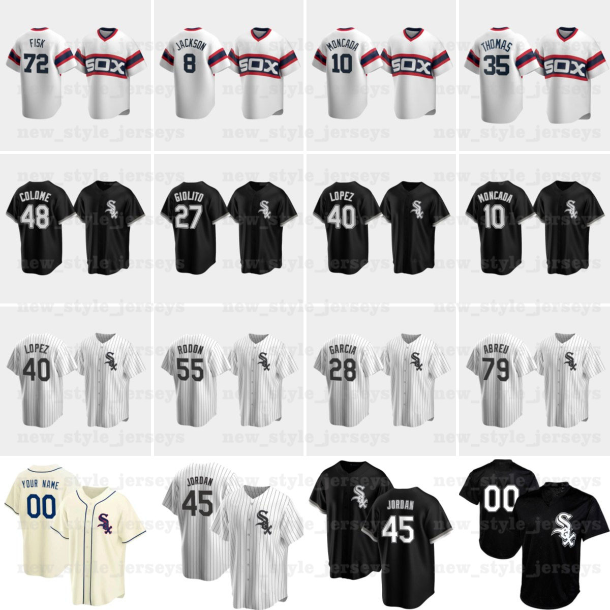 8 Bo Jackson 45 Michael Chicago White Todd Frazier Sox Jose Abreu Yoan Moncada Frank Thomas Baseball Jerseys x5, Blue;black
8 Bo Jackson 45 Michael Chicago White Todd Frazier Sox Jose Abreu Yoan Moncada Frank Thomas Baseball Jerseys x5, Blue;black
