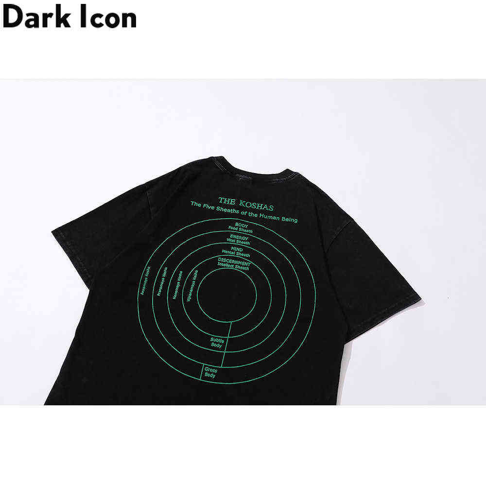 Print Hip-hop Tshirt Mne Summer Short Sleeved Men's T-shirts Man Clothing 210603