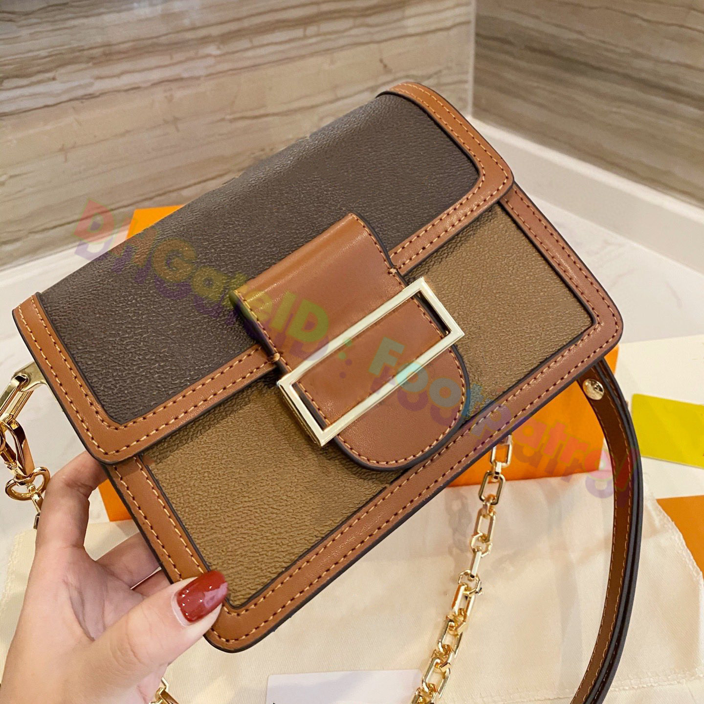 2021 high-grade Classic Messenger Bags Luxurys Designers Cross Body handbag women Chains shoulder bag Lady Handbags Fashionable Leather Coin
2021 high-grade Classic Messenger Bags Luxurys Designers Cross Body handbag women Chains shoulder bag Lady Handbags Fashionable Leather Coin