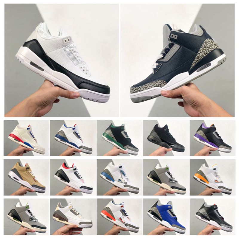 New 3 Mens Basketball Shoes 3s Midnight Navy Racer Blue Fragment Court Purple Cool Grey UNC Tinker Pine Green Chlorophyll True Flight Black Sports Trainers Sneakers, #06
New 3 Mens Basketball Shoes 3s Midnight Navy Racer Blue Fragment Court Purple Cool Grey UNC Tinker Pine Green Chlorophyll True Flight Black Sports Trainers Sneakers, #06