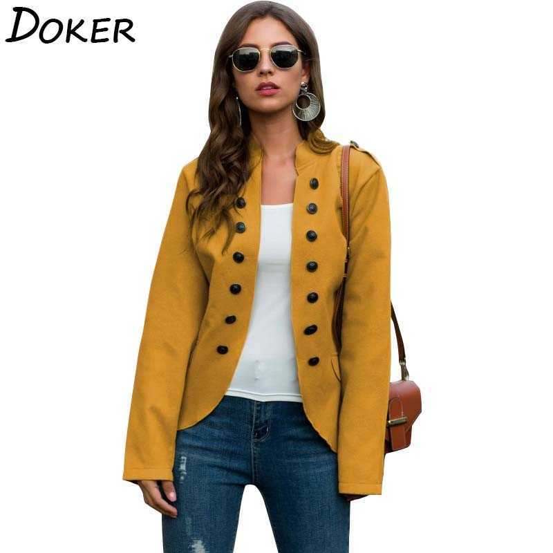 Coats And Jacket Autumn Winter Long Sleeve Loose Casual Cardigan Famale Fashion Double Breasted Streetwear 210604, Burgundy
Coats And Jacket Autumn Winter Long Sleeve Loose Casual Cardigan Famale Fashion Double Breasted Streetwear 210604, Burgundy