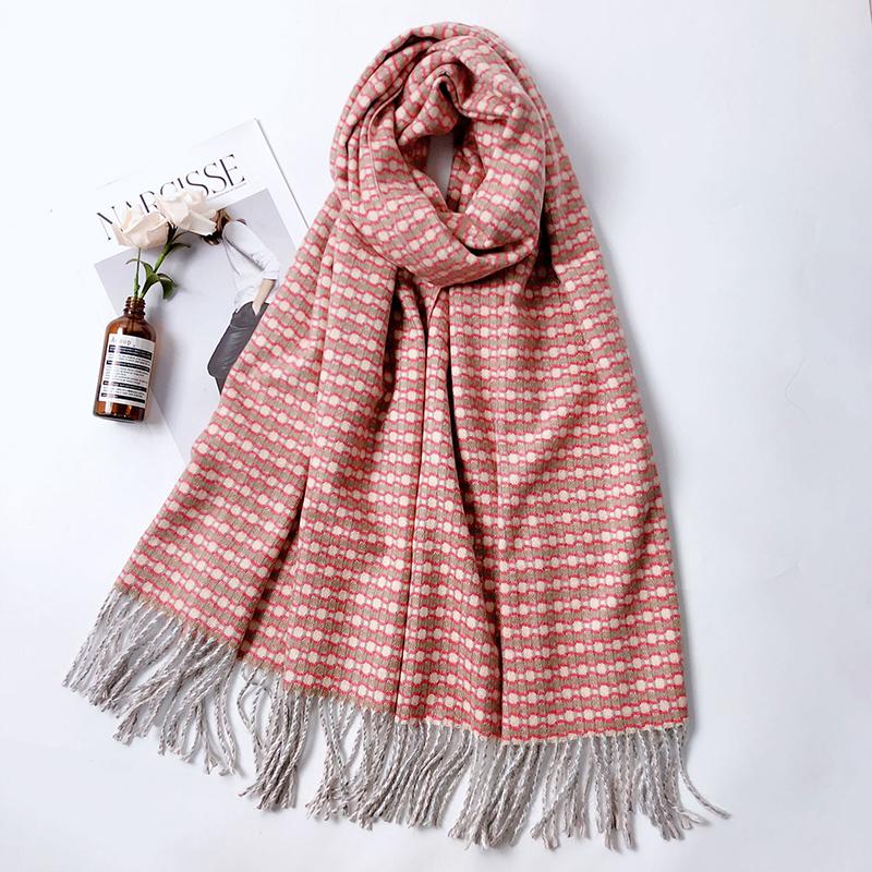 Scarves Scarf Autumn And Winter Style Imitation Cashmere Fashion Versatile Korean Version Thickened Expanded Warm
Scarves Scarf Autumn And Winter Style Imitation Cashmere Fashion Versatile Korean Version Thickened Expanded Warm