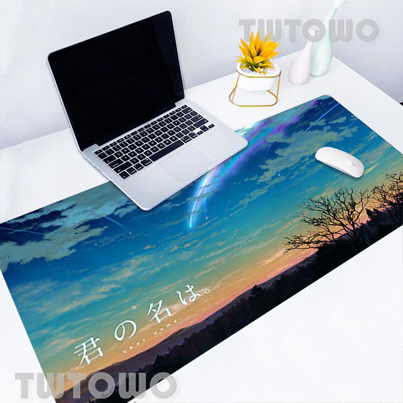 Mouse Pads & Wrist Rests Fashion Your Name Anime Pad Sell HD Gamer Keyboard Table Mat Anti-slip Carpet Mice Laptop
Mouse Pads & Wrist Rests Fashion Your Name Anime Pad Sell HD Gamer Keyboard Table Mat Anti-slip Carpet Mice Laptop