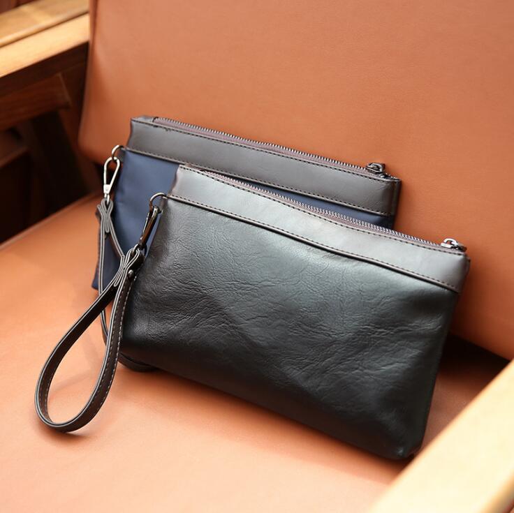 Factory wholesale brand men bag fashion multi-functional storage bags in hand way Oxford mens wrist purse large capacity contrast leather wallet, Blue(boutique box)
Factory wholesale brand men bag fashion multi-functional storage bags in hand way Oxford mens wrist purse large capacity contrast leather wallet, Blue(boutique box)